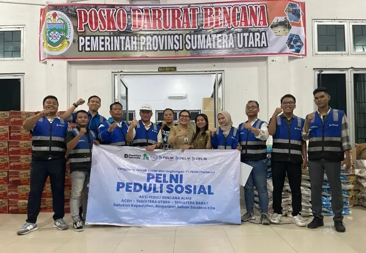 PELNI Salurkan Bantuan Darurat bagi Korban Banjir Bandang Sumatera Utara