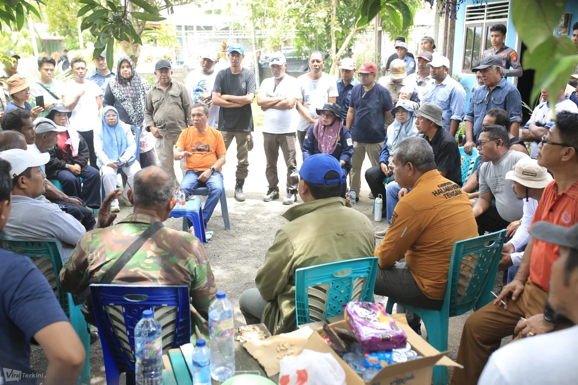Bupati Halmahera Tengah Pimpin Langsung Pemulihan Sibenpopo Pasca-Konflik