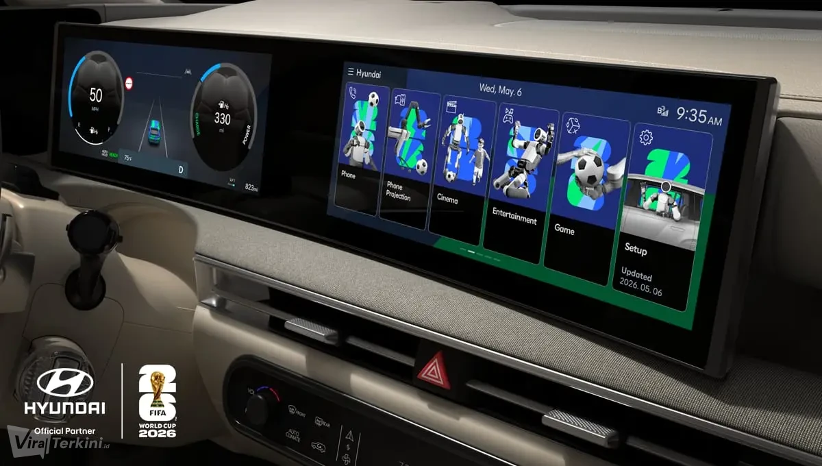 Hyundai Hadirkan Tema FIFA World Cup 2026™ di Kendaraan, Lengkap dengan Robot Atlas dan Spot
