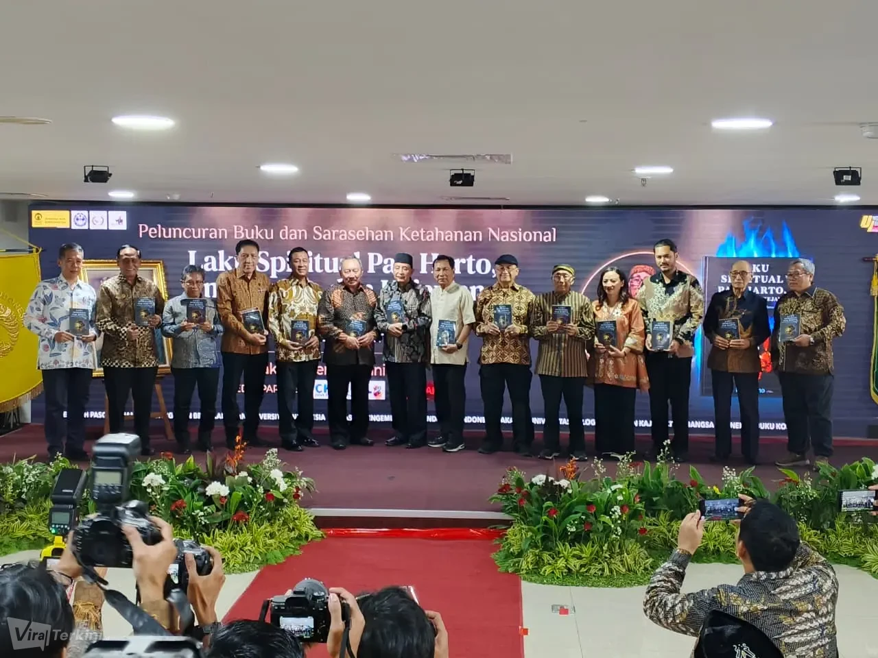 Mengungkap Dimensi Spiritual Soeharto, Buku Karya Bambang Wiwoho Resmi Diluncurkan di Jakarta