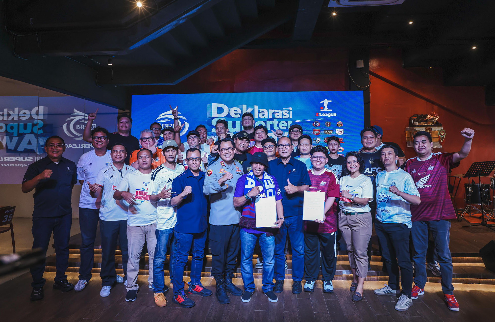 Suporter 18 Klub Deklarasikan Away Day Damai untuk BRI Super League 2026/2027